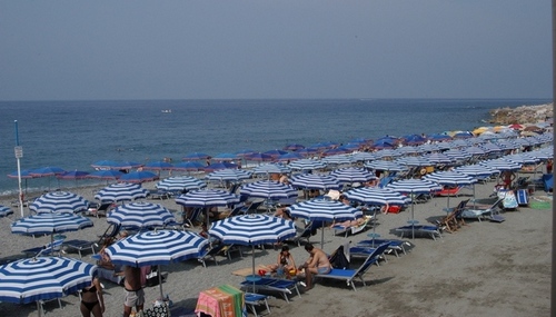 La spiaggia di Deiva Marina